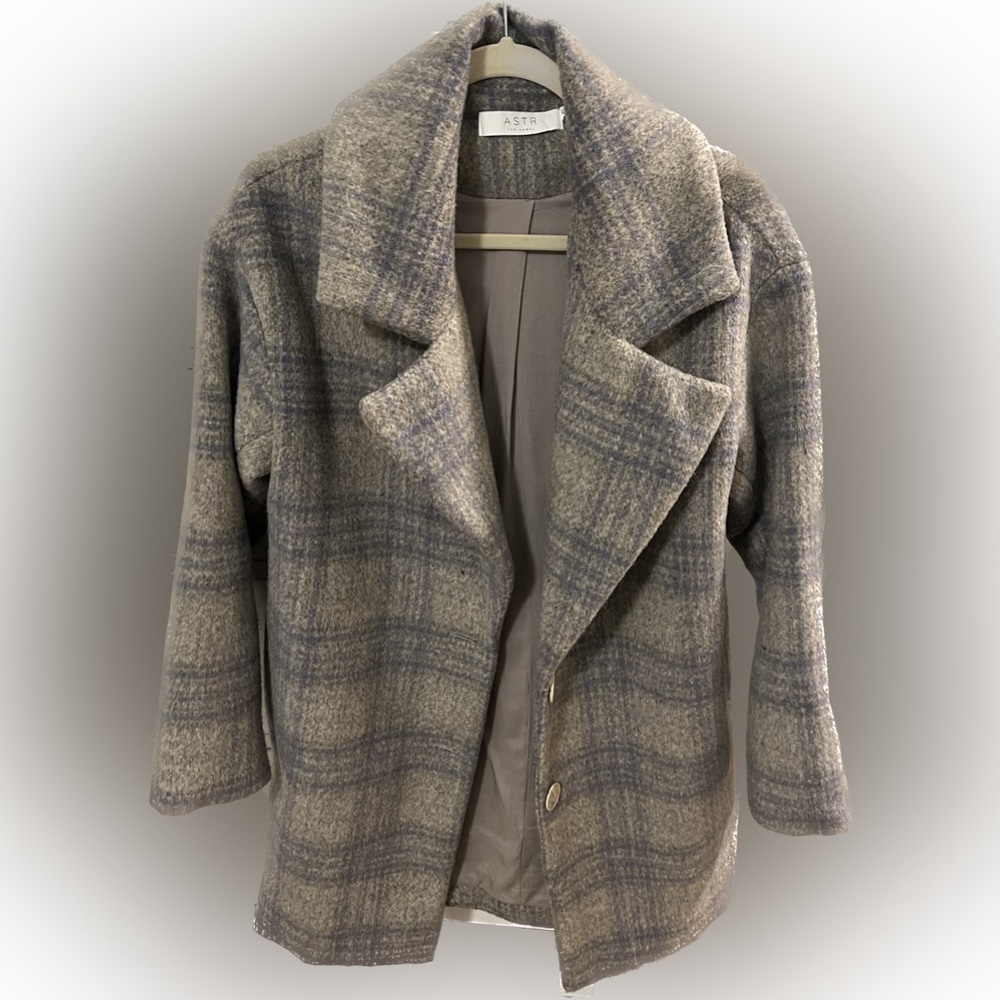 ASTR the Label Plaid Jacket